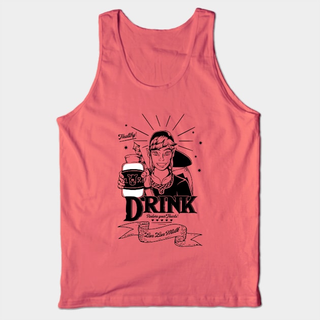 Drink Lon Lon Milk Tank Top by Tosky